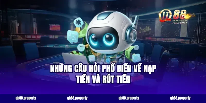 Những câu hỏi phổ biến về nạp tiền và rút tiền
