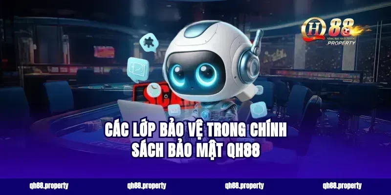 Các lớp bảo vệ trong chính sách bảo mật qh88