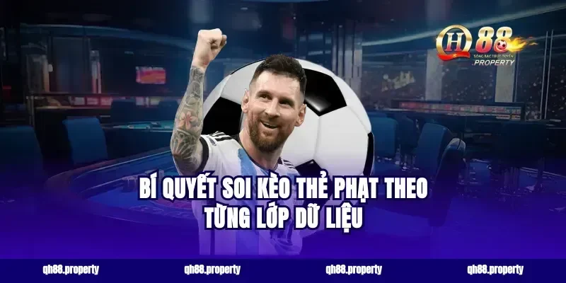Bí quyết soi kèo thẻ phạt theo từng lớp dữ liệu