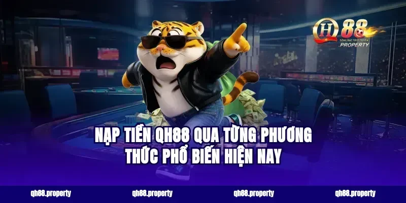 Nạp tiền qh88 qua từng phương thức phổ biến hiện nay